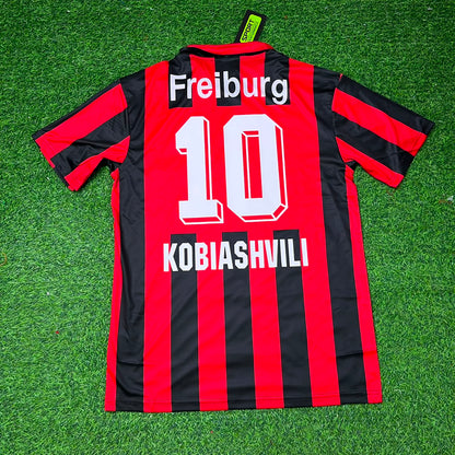 Levan Kobiashvili SC Freiburg Retro Football Jersey Kit