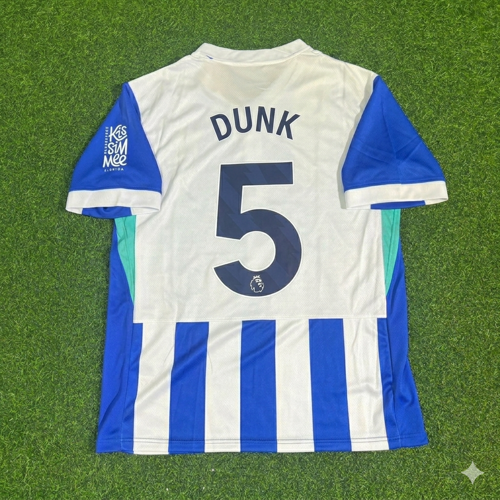 Lewis Dunk #5 Brighton 2026 Football Jersey