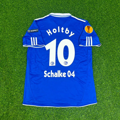 Lewis Holtby Schalke 04 2011 2012 Retro Football Jersey