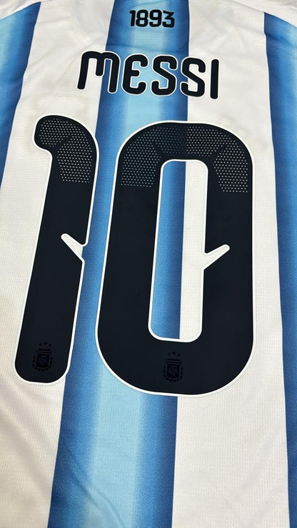 Diego Armando Maradona #10 Argentina Retro Home Long Sleeve Football Jersey Kit