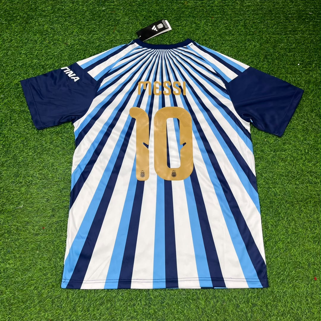 Argentina World Cup 2026 Lionel Messi #10 Warm Up Football Jersey