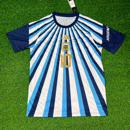 Argentina World Cup 2026 Lionel Messi #10 Warm Up Football Jersey