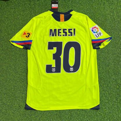 Lionel Messi #30 Barcelona 2005 2006 Retro Football Jersey Kit