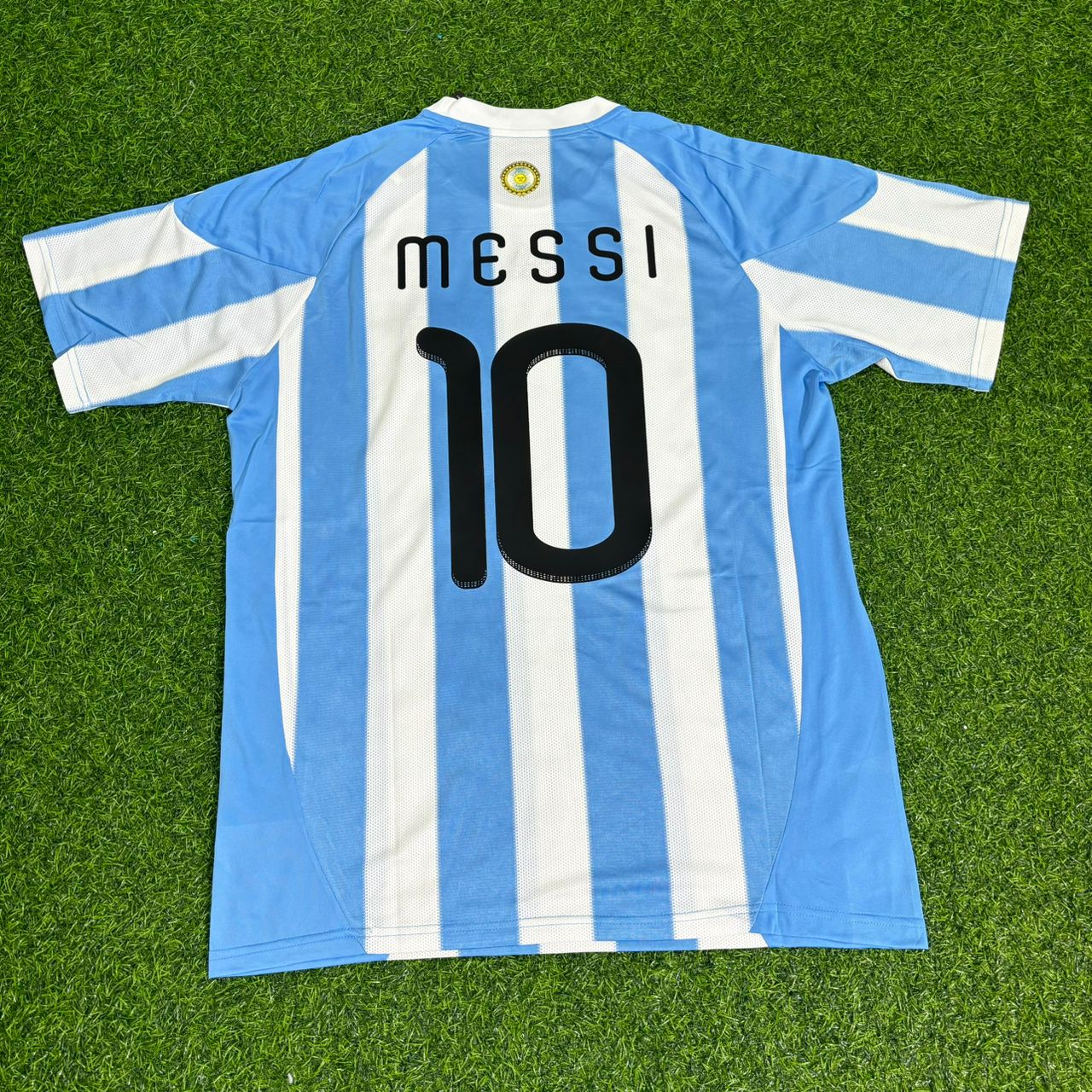 Argentina World Cup 2010 Lionel Messi 10- Retro Football Jersey