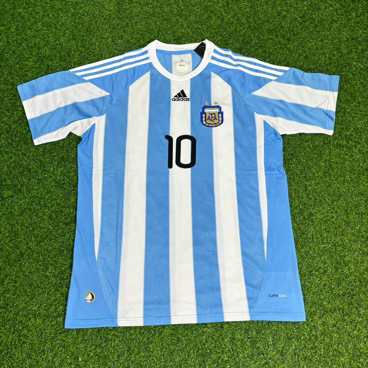 Argentina World Cup 2010 Lionel Messi 10- Retro Football Jersey