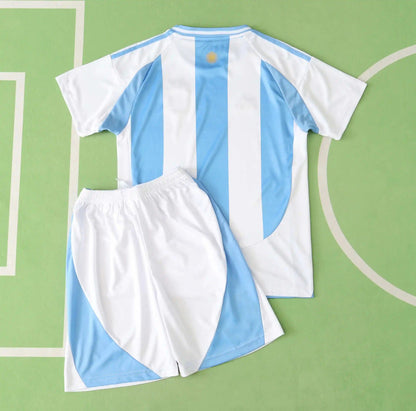 Lionel Messi Argentina Kids Football Jersey Kit