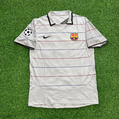 Lionel Messi 30 - Barcelona 2004/2005 Debut Season Retro Football Jersey