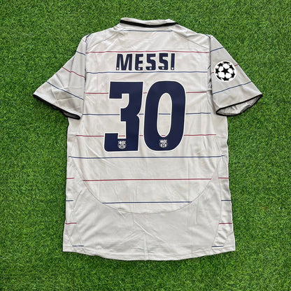 Lionel Messi 30 - Barcelona 2004/2005 Debut Season Retro Football Jersey