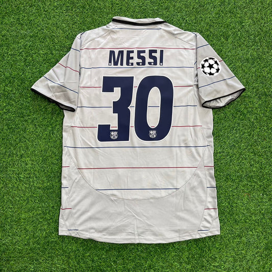 Lionel Messi 30 - Barcelona 2004/2005 Debut Season Retro Football Jersey