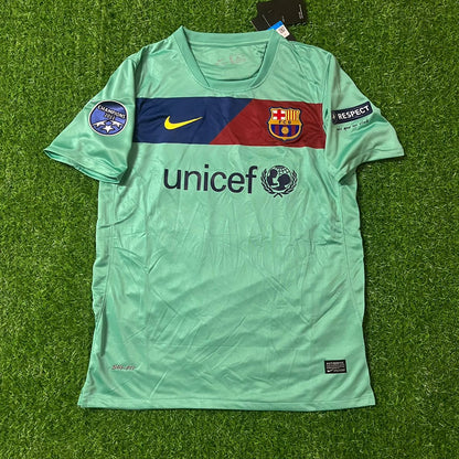 Andres Iniesta 8 - Barcelona 2011/2012 Blue Red Home Retro Football Jersey