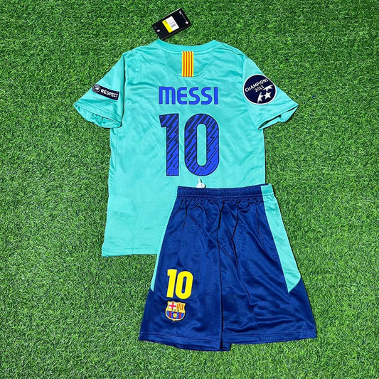 Lionel Messi Barcelona 2011/12 Blue Red Home Retro Kids Football Jersey Collection