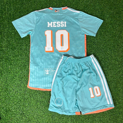 Lionel Messi Blue Kids Kit Kindertrui