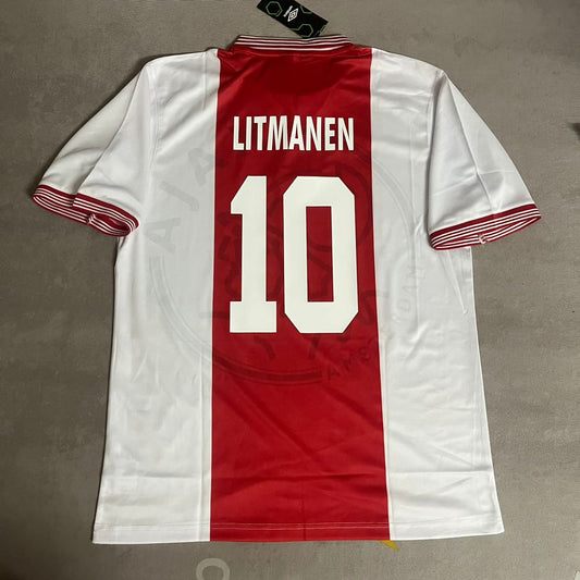 Jari Litmanen Ajax Retro Jersey Trikot