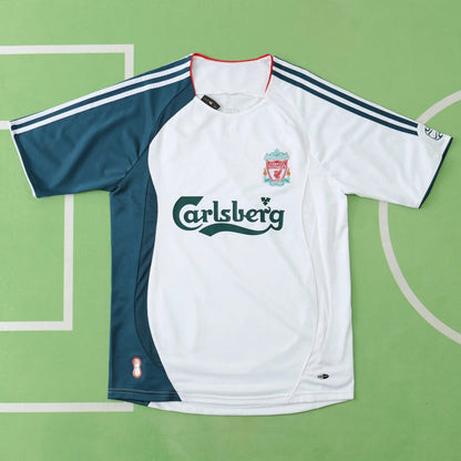 Liverpool 2006 2008 Retro Football Jersey Kit