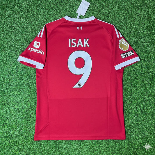 Alexander Isak Liverpool 2025/26 Home Football Jersey Collection