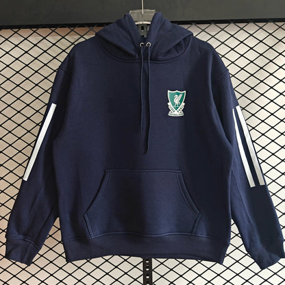 Liverpool - Hoodie Winter Fleece- Football Kapuzenpullover Paradise Edition
