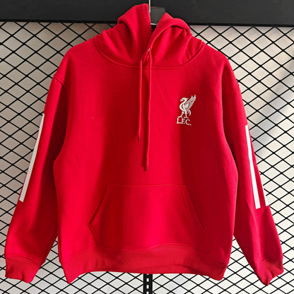 Liverpool - Hoodie Winter Fleece- Football Kapuzenpullover Special Edition Edition 2
