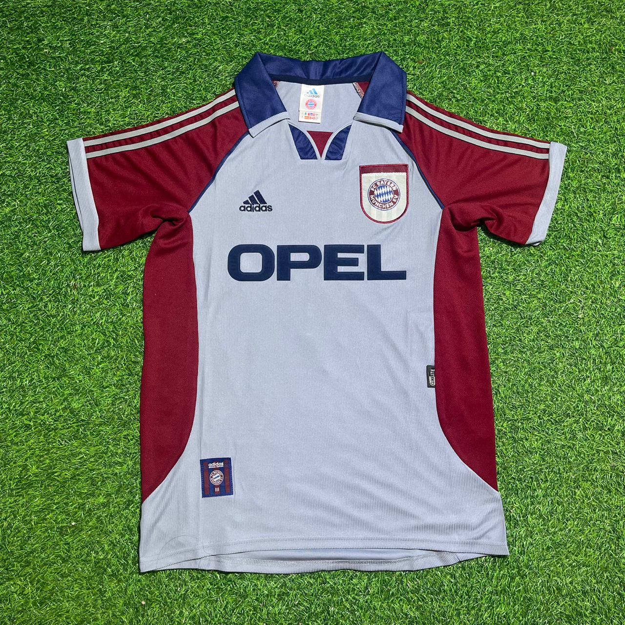 Gerd Müller #9 FC Bayern München Auswärts Retro Fußballtrikot Grau Jersey