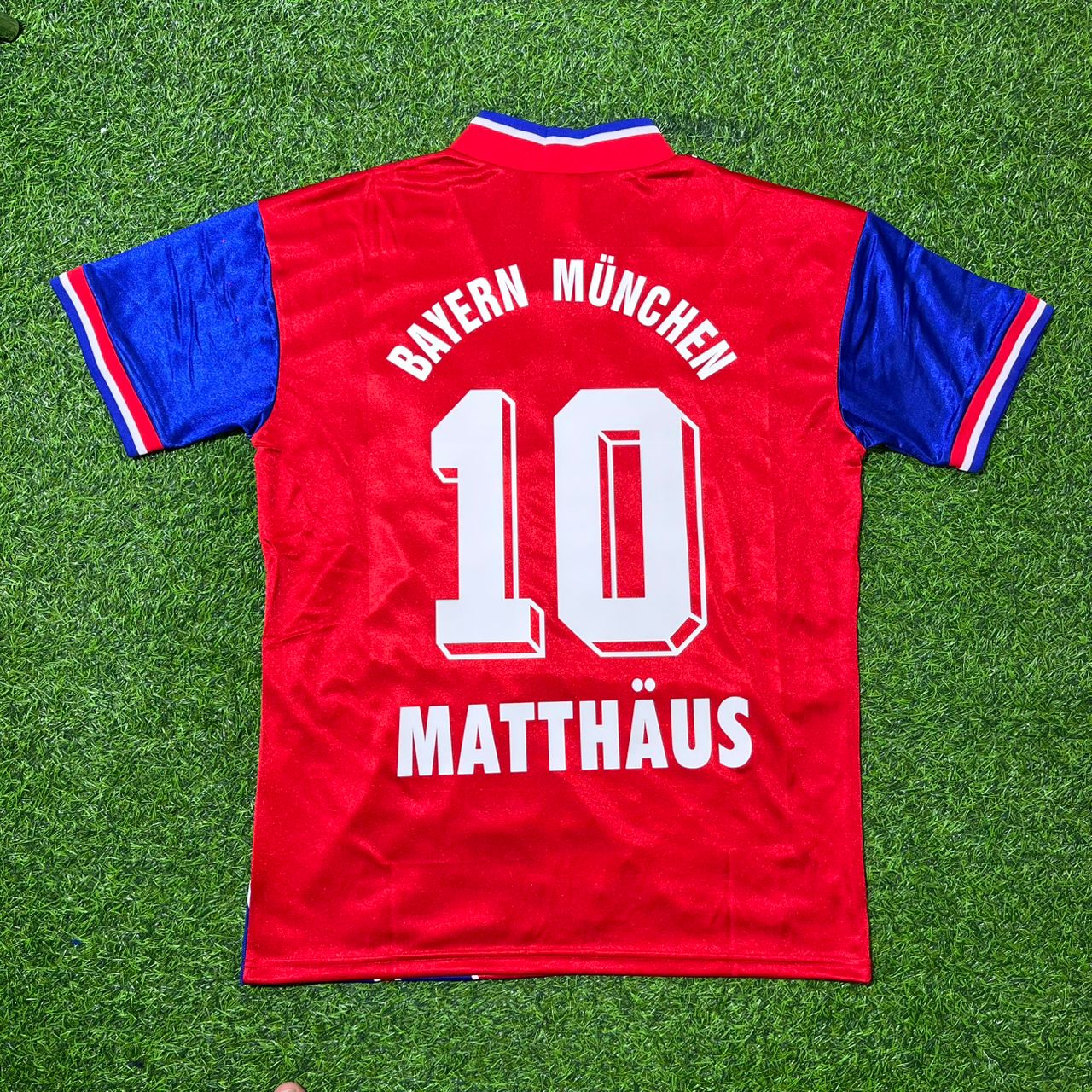 Lothar Matthäus Bayern München 1993 1995 Retro Fußballtrikot Kit Jersey