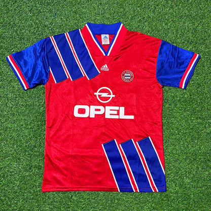 Jean Pierre Papin Bayern München 1993 1995 Retro Fußballtrikot Kit Jersey