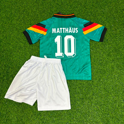 Lothar Matthäus Deutschland 1992 Retro Germany Kids Fußballtrikot Jersey