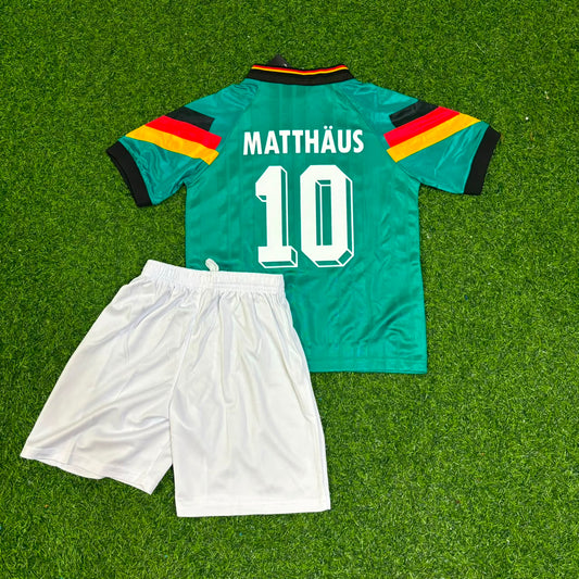 Lothar Matthäus Deutschland 1992 Retro Germany Kids Fußballtrikot Jersey
