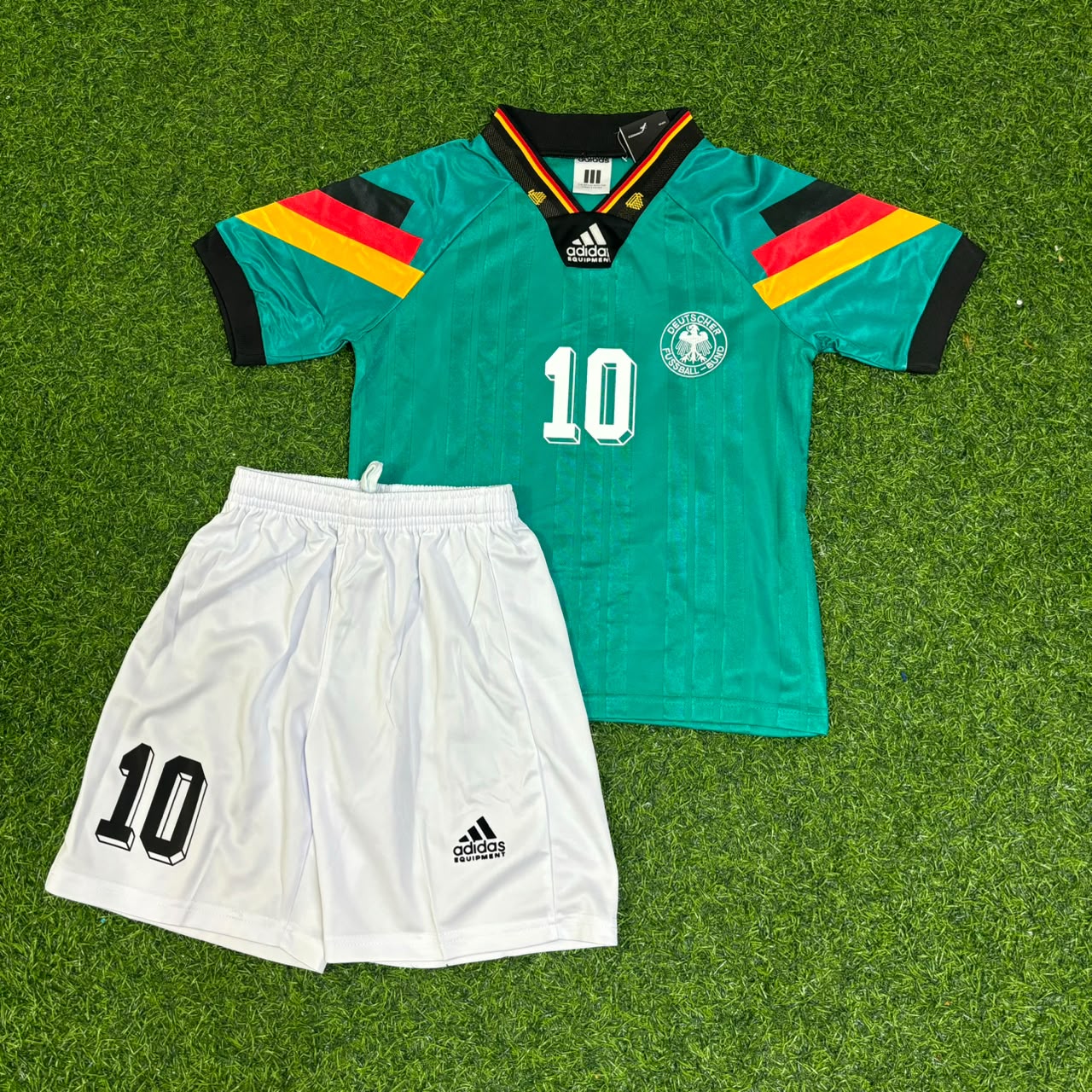 Lothar Matthäus Deutschland 1992 Retro Germany Kids Fußballtrikot Jersey