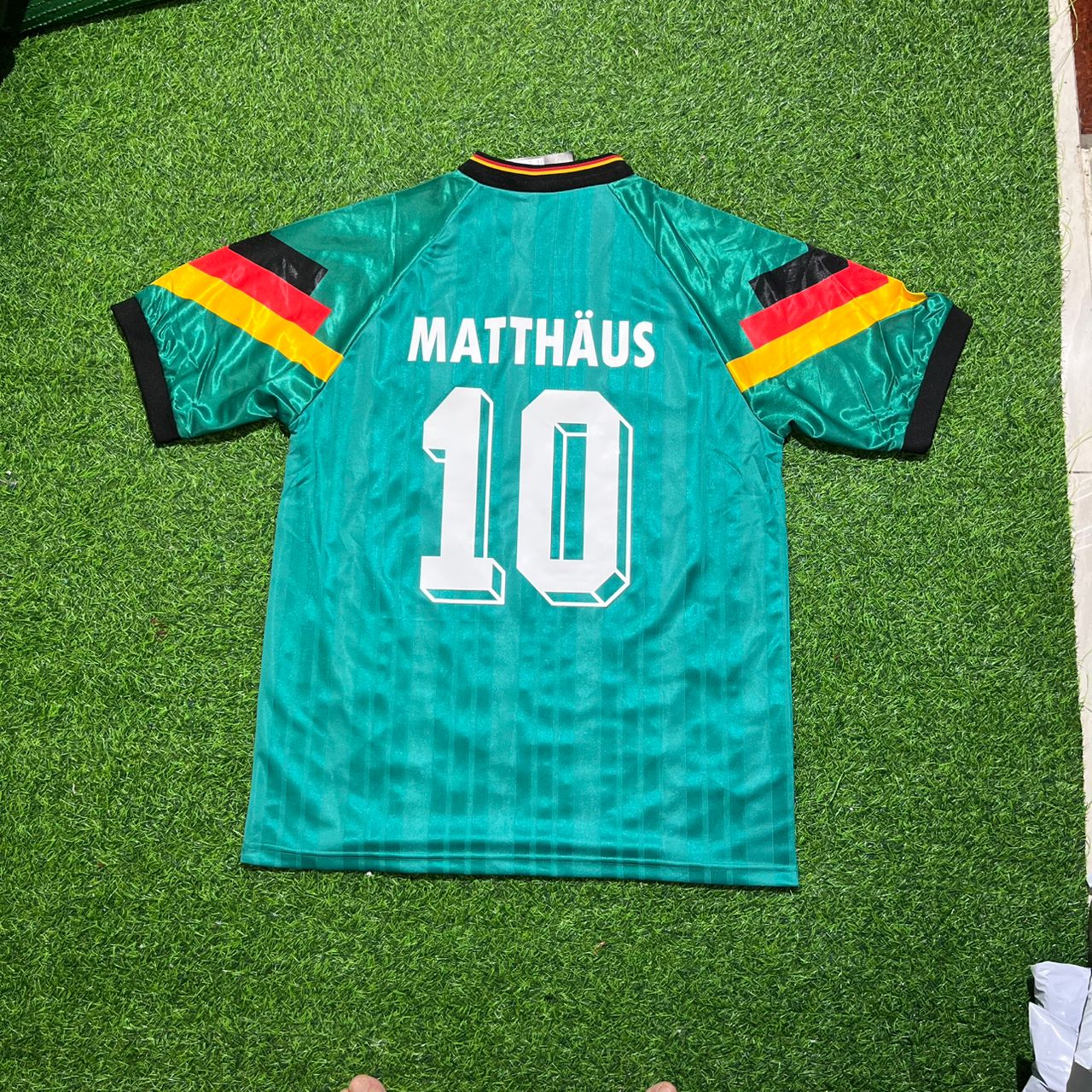 Lothar Matthäus Deutschland 1992 Retro Germany Fußballtrikot Jersey