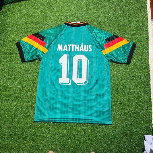Lothar Matthäus Deutschland 1992 Retro Germany Fußballtrikot Jersey