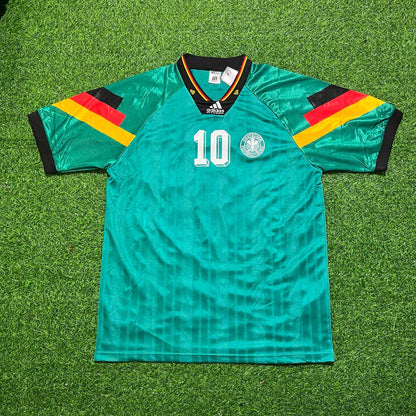 Lothar Matthäus Deutschland 1992 Retro Germany Fußballtrikot Jersey