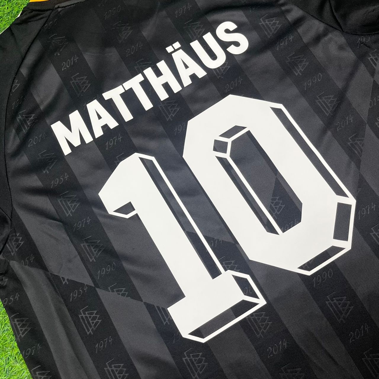 Lothar Matthäus 10# Germany Black Retro Vintage Football Jersey Kit