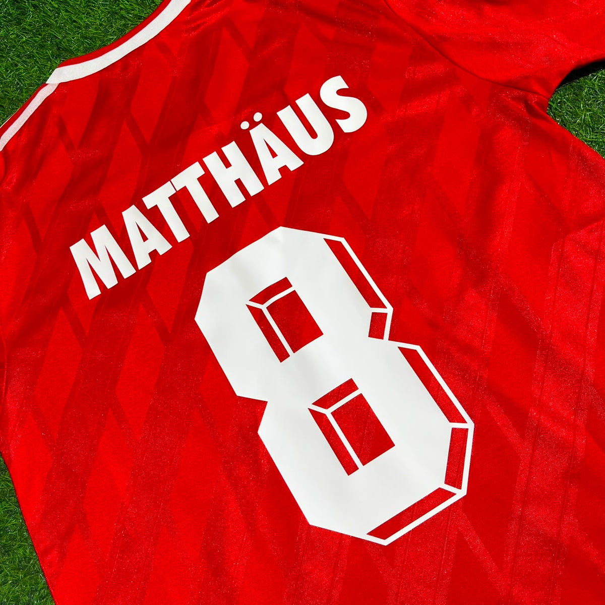 Lothar Matthäus #8 FC Bayern München 1984 1989 Auswärts Retro Football Jersey