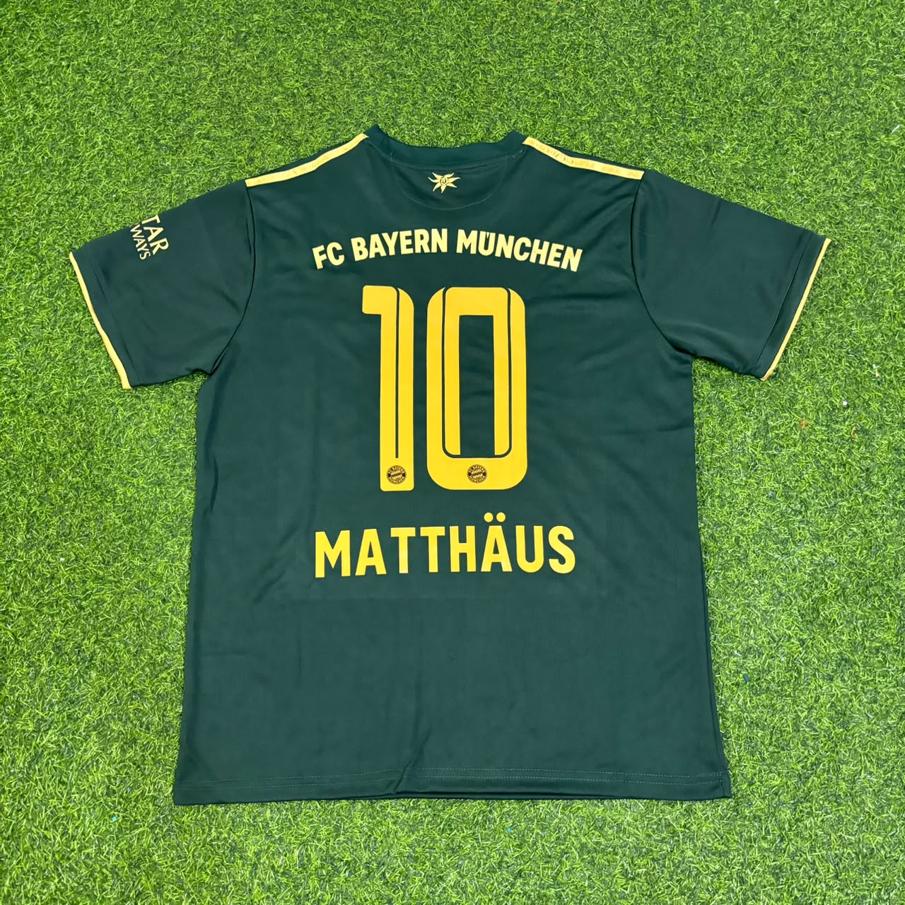 Lothar Matthäus Bayern Munich Oktoberfest Green Special Edition Football Jersey Kit