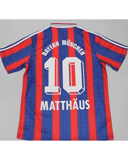 Lothar Matthäus Bayern Munich Retro 1995 1997 Football Jersey Kit