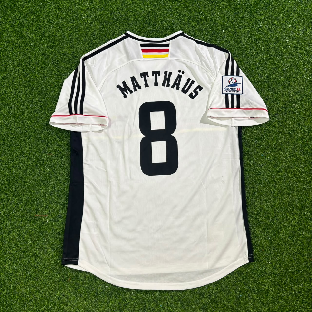 Germany World Cup 1998 Lothar Matthäus Deutschland Retro Fußballtrikot