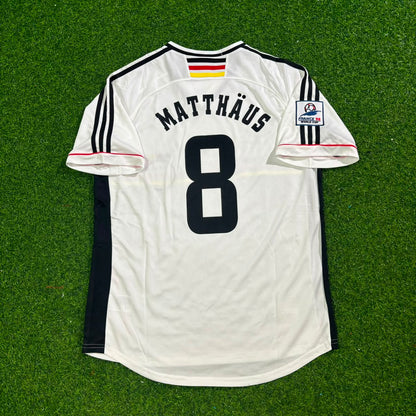 Germany World Cup 1998 Lothar Matthäus Deutschland Retro Fußballtrikot
