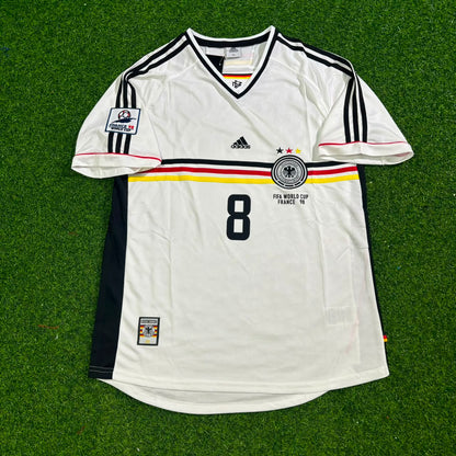 Germany World Cup 1998 Lothar Matthäus Deutschland Retro Fußballtrikot