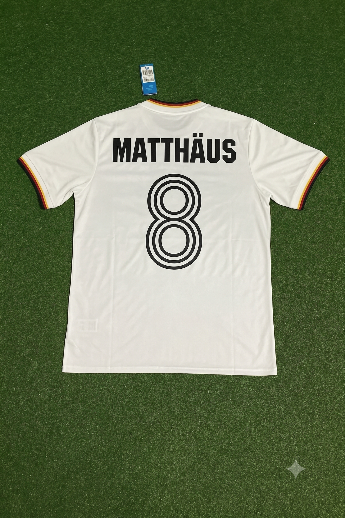 Germany World Cup 1986 Lothar Matthäus Retro Football Jersey Kit