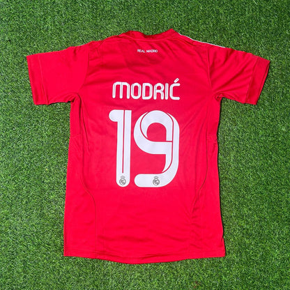 Luca Modric Real Madrid 2011/2012 Red Football Jersey