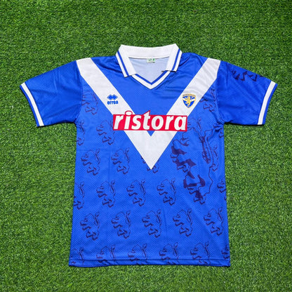 Luca Toni Brescia 1997/1998 Retro Home Football Jersey Kit