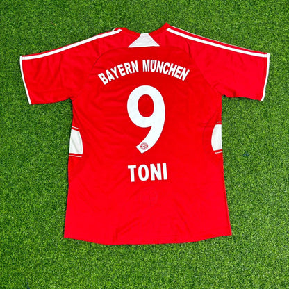 Luca Toni Bayern Munich 2007 2009 Retro Football Jersey Kit