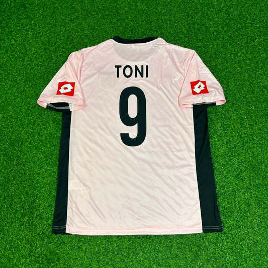 Luca Toni Palermo FC 2003-2004 Pink Retro Football Jersey Kit