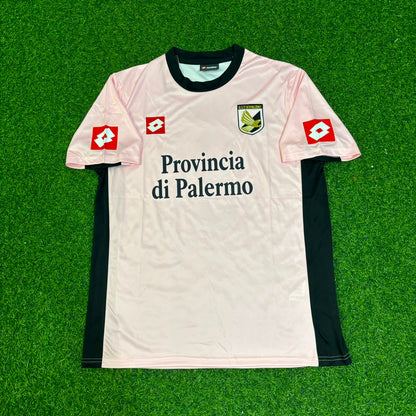 Luca Toni Palermo FC 2003-2004 Pink Retro Football Jersey Kit