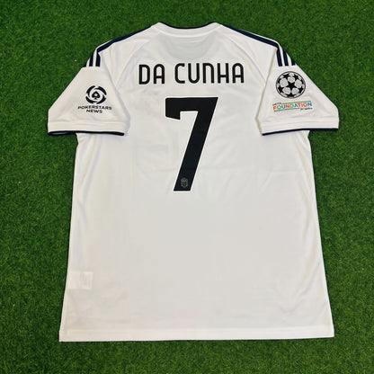Lucas Da Cunha #7 Como 2027 Away Champions League Patch Football Jersey