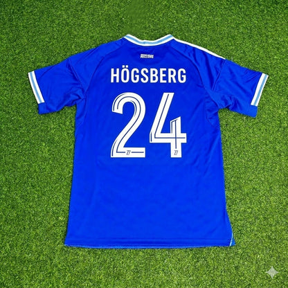 Lucas Høgsberg 24- Strasbourg 2026 Football Jersey