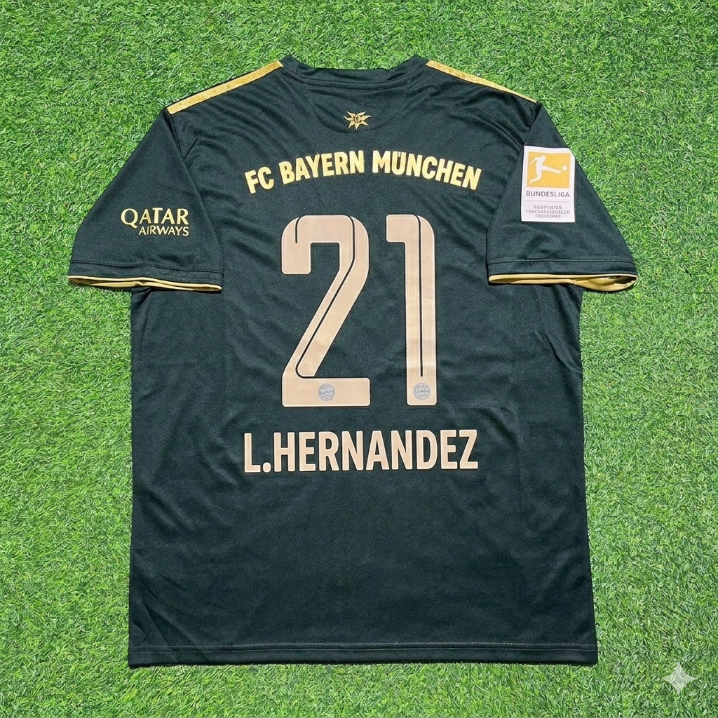 Lucas Hernández #21 Bayern Munich 2021 2022 Oktoberfest Special Edition Football Jersey