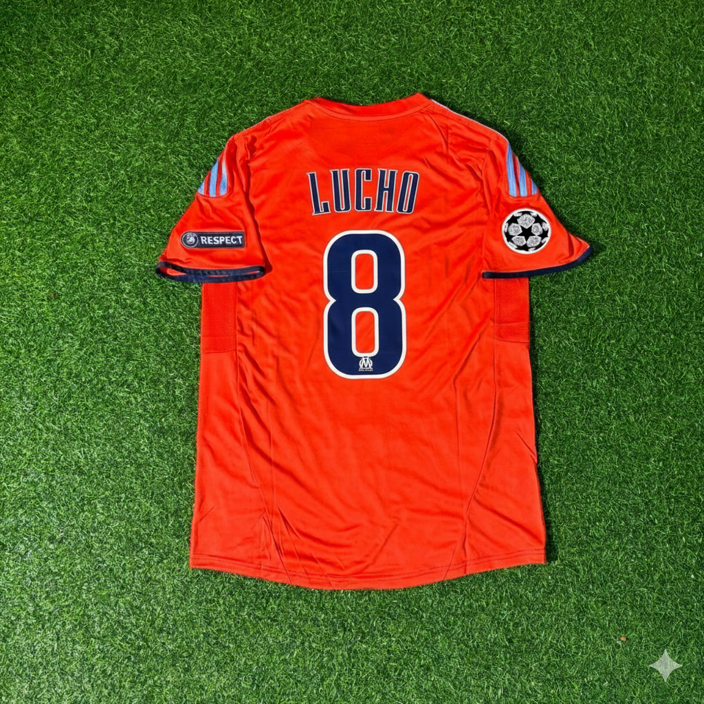 Lucho Gonzalez Marseille Retro Football Jersey Collection