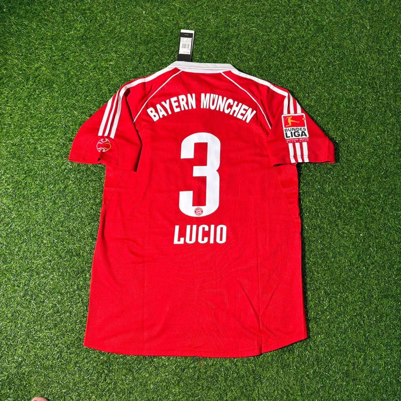 Lucio Bayern Munich 2006/07 Red Retro Football Jersey Collection