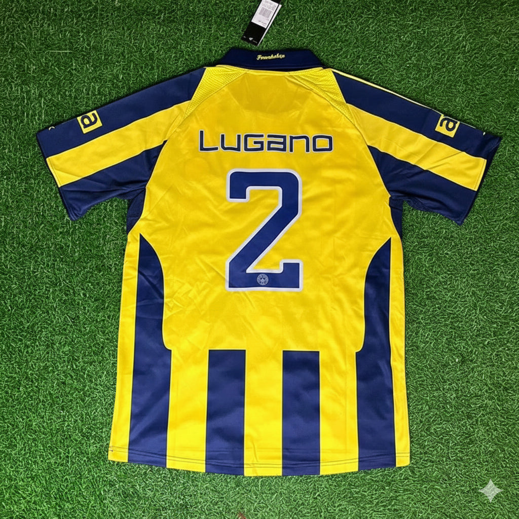 Diego Lugano Fenerbahçe 2008-2009 Retro Football Jersey