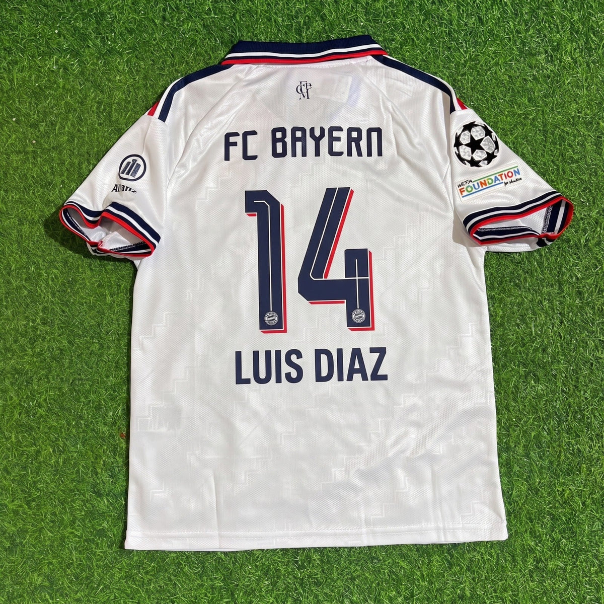 Bayern Munich 2026-2027 Luis Diaz #14 Away Football Jersey